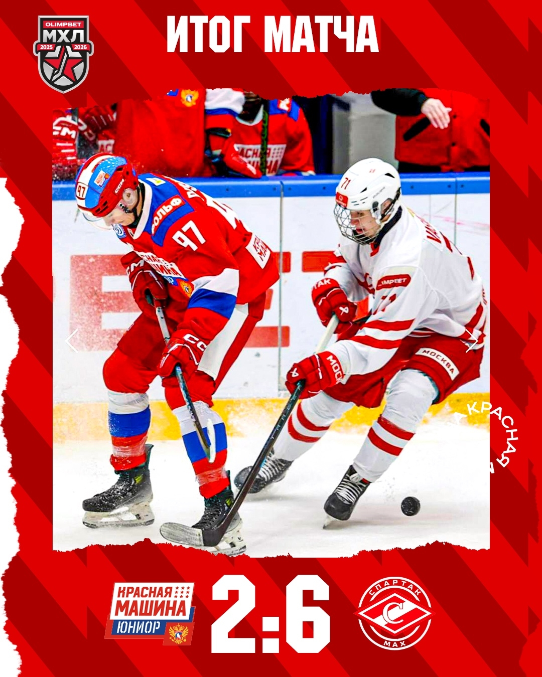 Дебют новичков в МХЛ и первый матч декабря